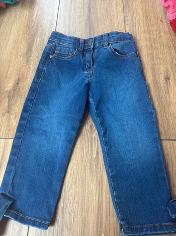 Jean trois quarts Vertbaudet quatre ans