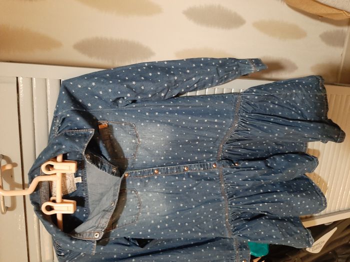 2 robes en jeans à manches longues Taille 8 ans - photo numéro 3