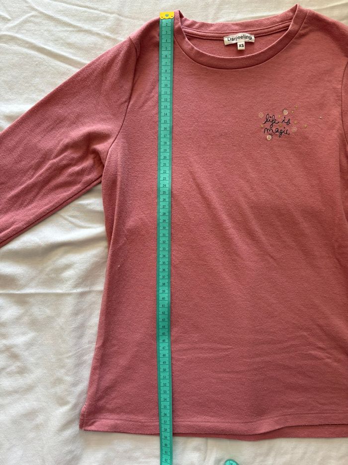 Pull/top manche longue pour fille - photo numéro 5