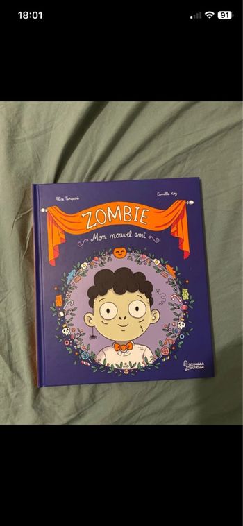 Livre enfant Halloween Zombie