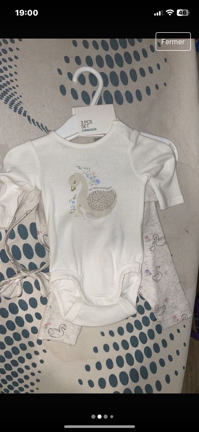 Vêtement naissance fille - photo numéro 3