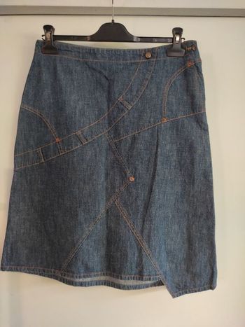 Jupe en jean tissaia T 42