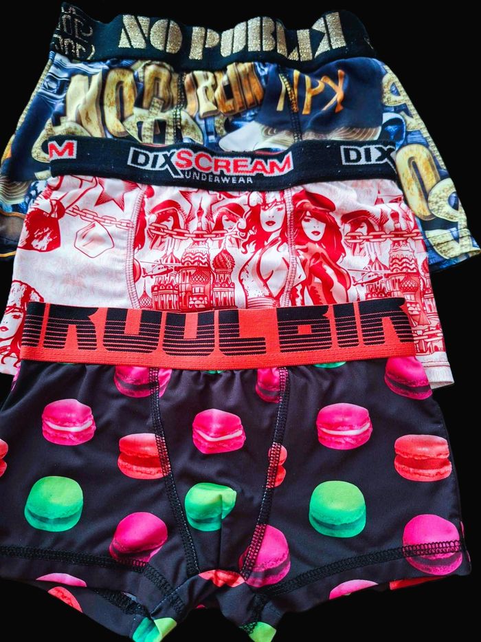 Lot 3 boxers 8 ans