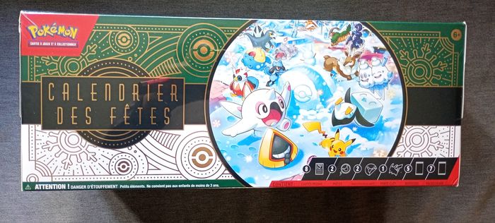 Coffret Scellé- Calendrier des fêtes 2024- 25 items ! Fr