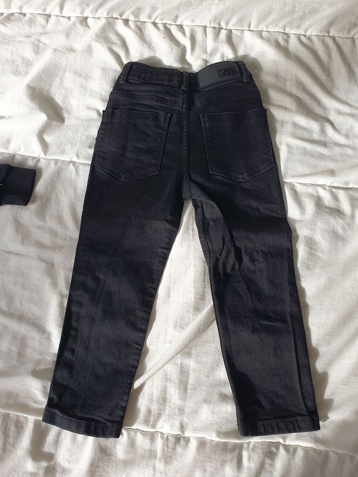 Ensemble garçon noir Karl Kagerfeld taille 4/5 ans - photo numéro 10