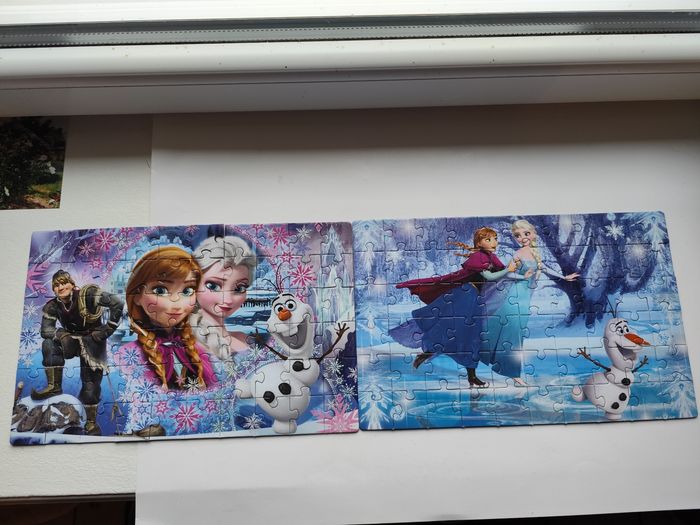 Puzzles reine des neiges 60 pièces - photo numéro 3