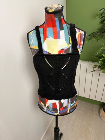 Crop top Kiabi | Noir | Taille 36