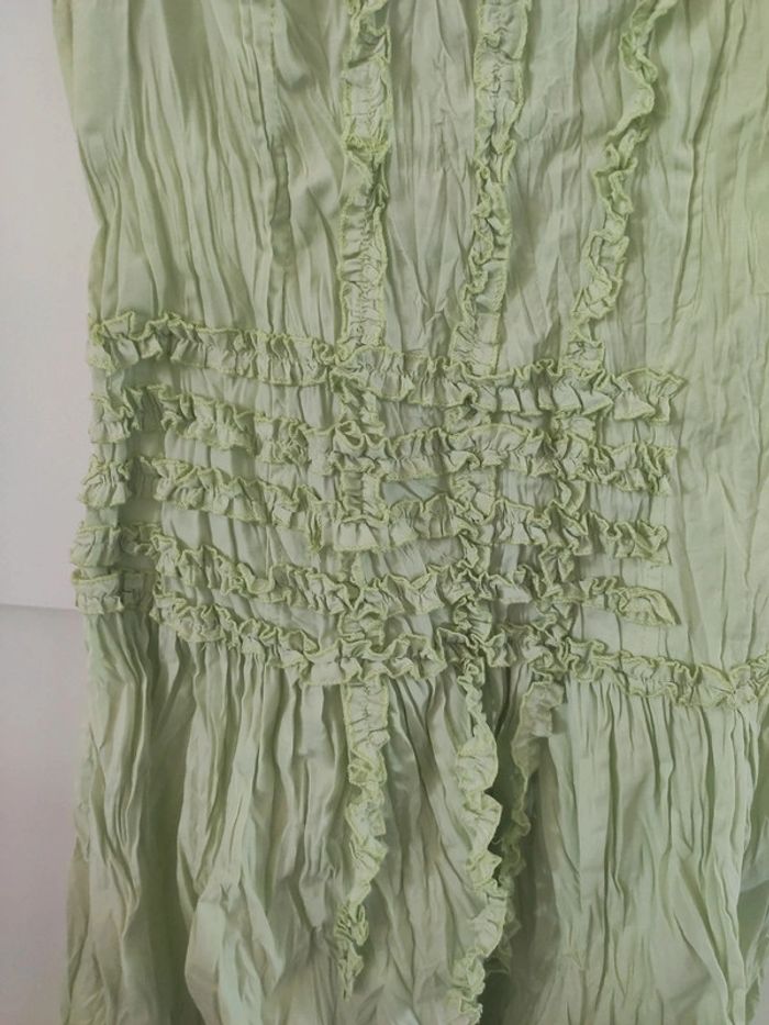 Robe effet froissé Taille 2 L33 - photo numéro 3