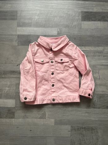 Veste jeans rose
