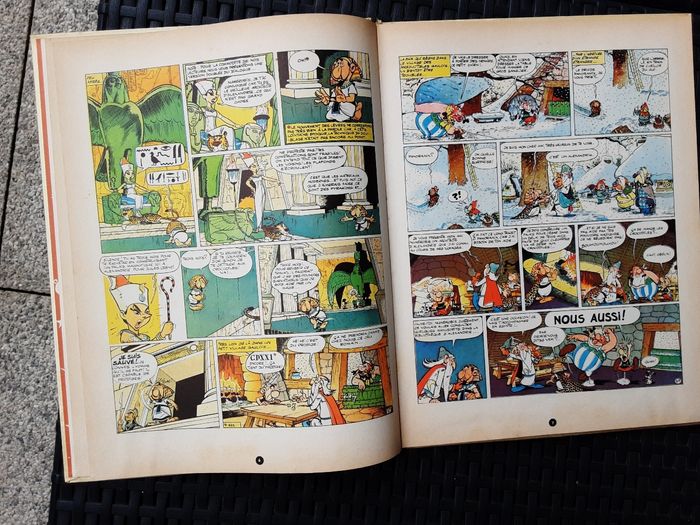 Bd édition originale de 1965 une aventure d asterix le gaulois Titre asterix et cleopatre - photo numéro 6
