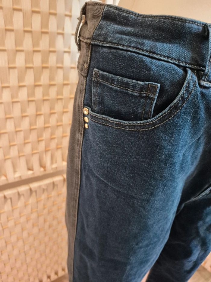 💕Jolie jean slim taille haute cropped femme T44 Mosquitos💕 - photo numéro 6