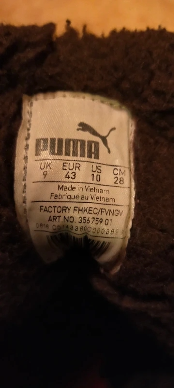 Baskets montantes fourrées Puma – Taille 43 – Bon état - photo numéro 4