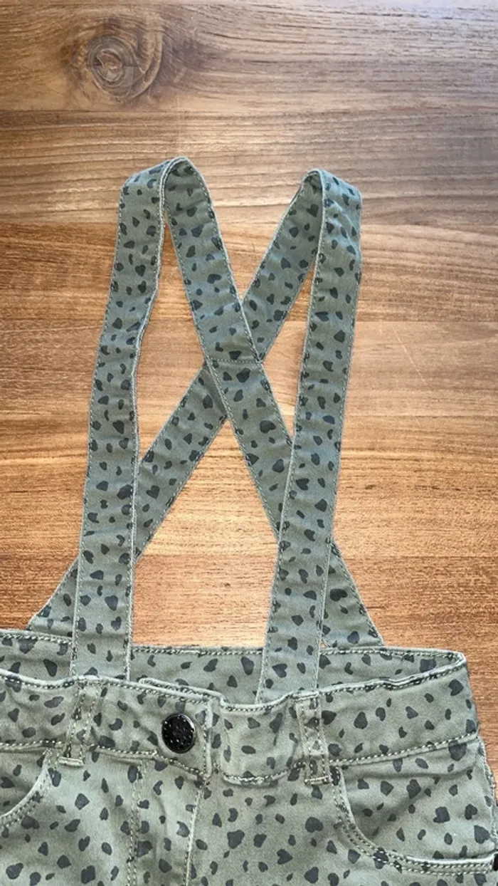 Salopette short orchestra 5 ans kaki - photo numéro 3