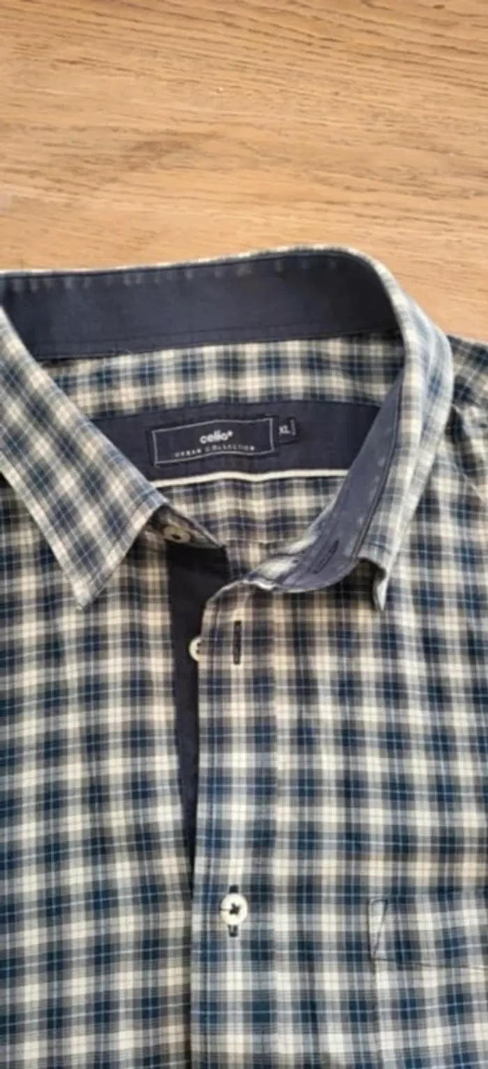 Chemise à carreaux Celio XL - photo numéro 5