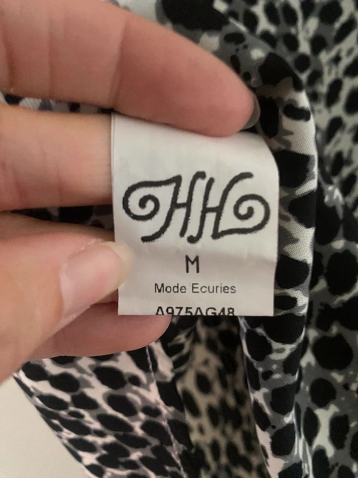 Blouse léopard Halogène Taille M - photo numéro 3