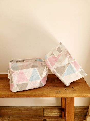 Lot de 2 paniers de rangement