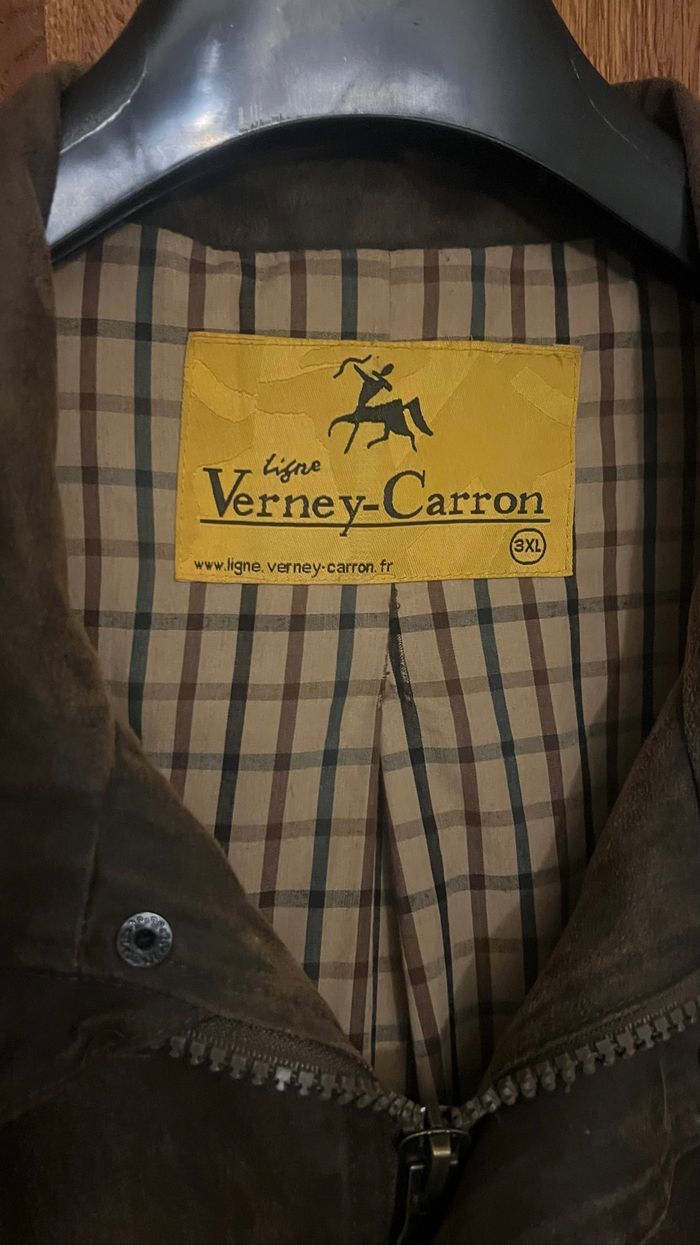 Veste Verney-Carron coton huilé imperméable style Barbour - photo numéro 3