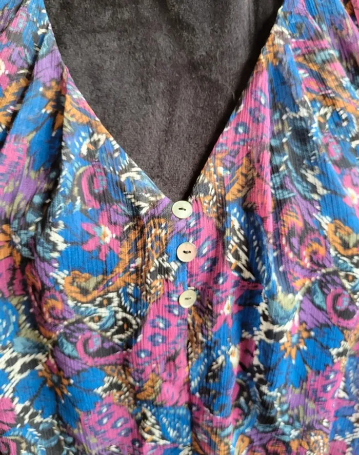 Jolie blouse mulicouleur Promod 40 - photo numéro 3