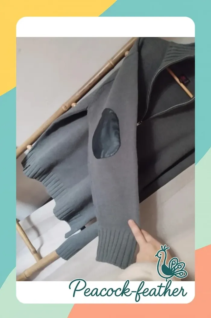 Pull homme xl gris - photo numéro 3