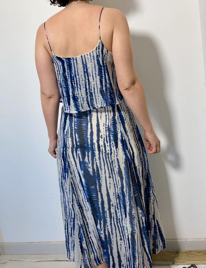 Robe longue bleue taille 36 - photo numéro 2