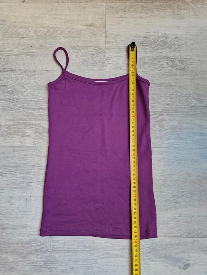 Débardeur violet neuf pimkie XS - photo numéro 2