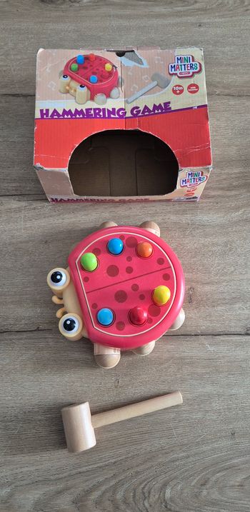 Jeu à marteler coccinelle 🐞