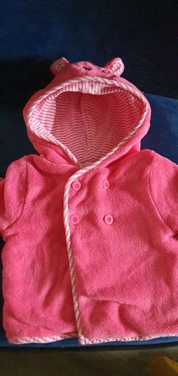 Gilet rose 9 mois