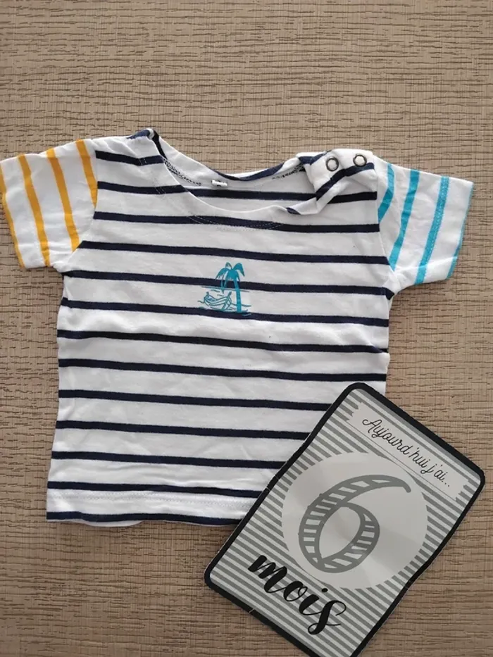 Tee shirt 6 mois / 67 cm