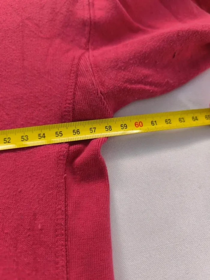 Sweat capuche homme zippé rose logo bleu clair Ralph Lauren taille L excellent état - photo numéro 18