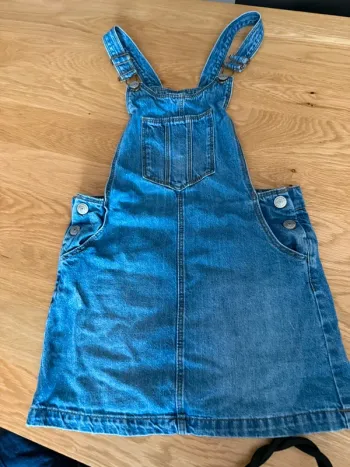 Salopette jupe jeans