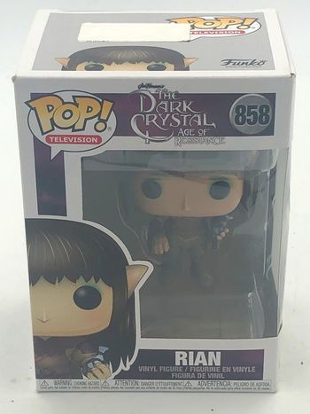 Figurine Funko Pop the Dark Crystal Age Of Résistance Rian N•858 neuf