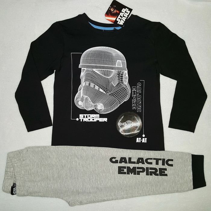 pyjama star wars disney noir et gris dark vador
