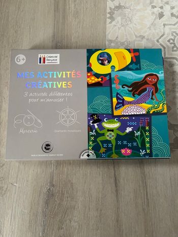 Coffret activités créatives à partir de 6 ans