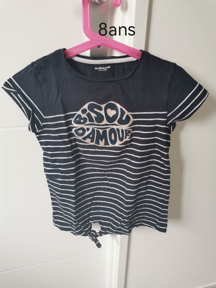 Tee shirt fille 8ans