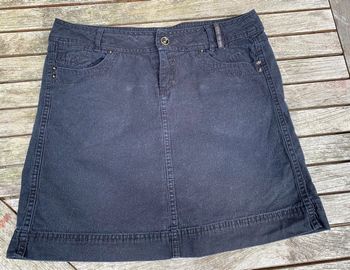 Jupe noire en jean T42 Promod (203)