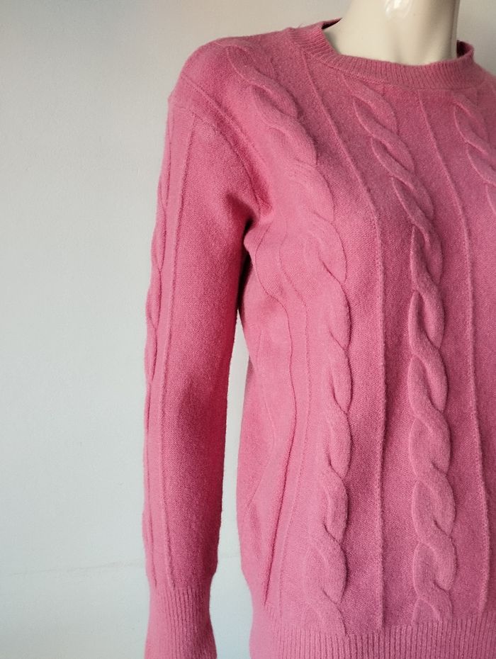 Pull doux torsadé taille L - photo numéro 2