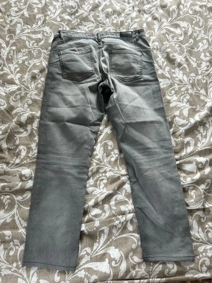 Jeans ikks gris noir taille 36 - photo numéro 2