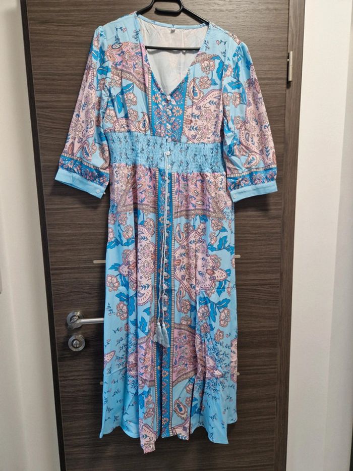 Robe bleu - Aumora - XL - photo numéro 6