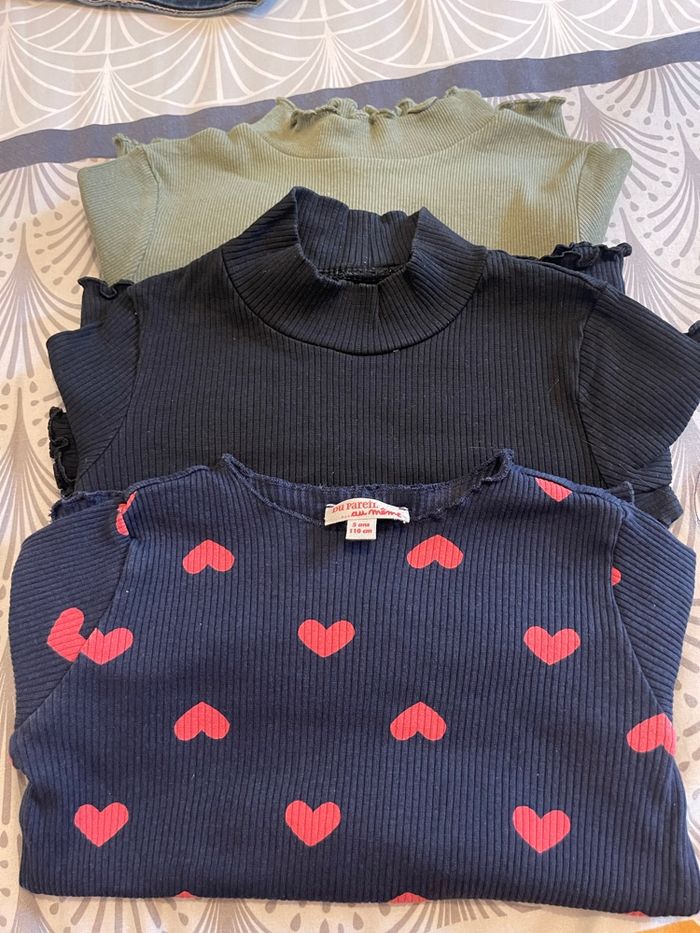 Lot t-shirt manches longues 5 ans - photo numéro 2