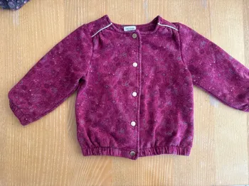 Veste molleton tape à l’œil 23 mois