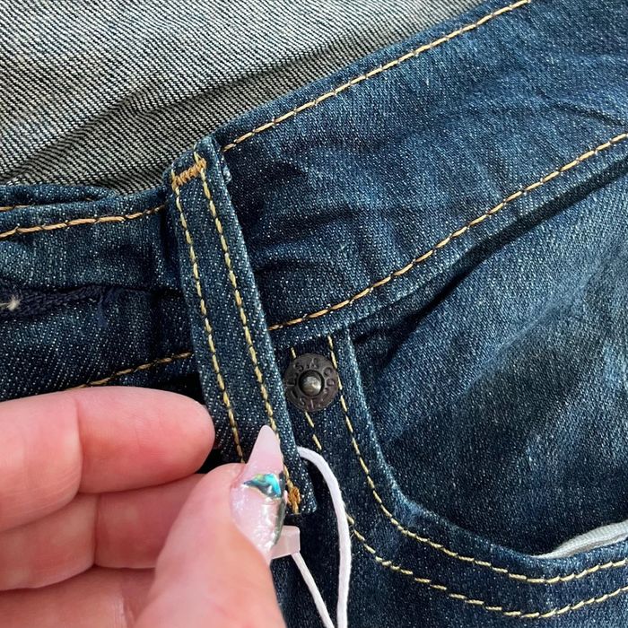 Jean/pantalon Levi's 512 Slim Taper bleu reconditionné, homme, taille : W 32 (42 taille française) - photo numéro 7