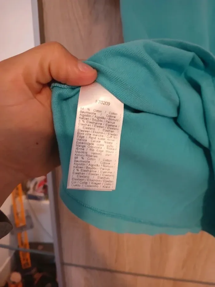 Polo lacoste slim fit 36 bleu ciel - photo numéro 4