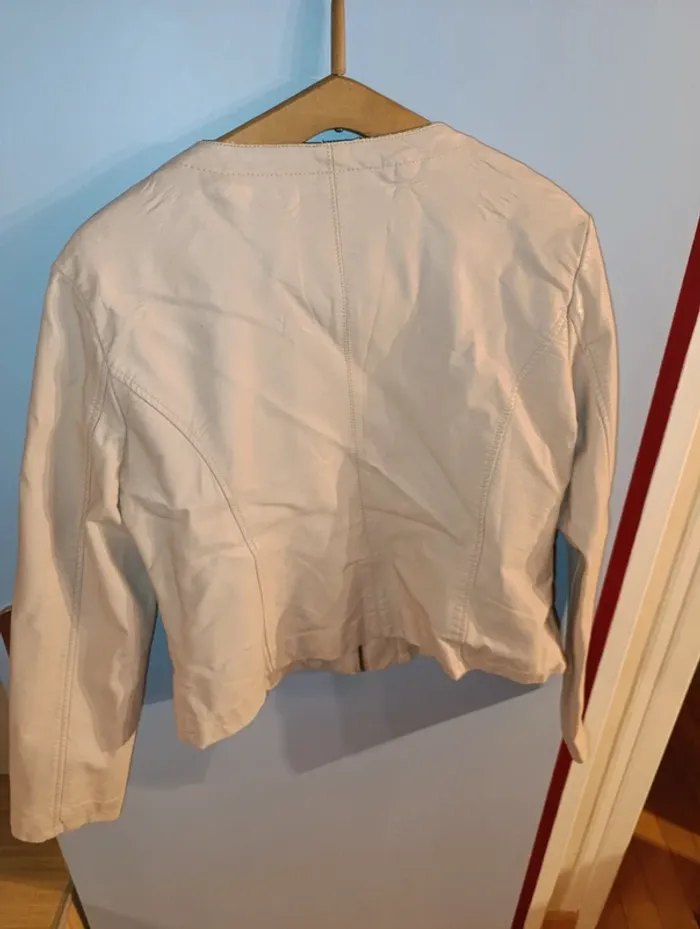 Sublime veste simili cuir Jacqueline Riu taille 44 - photo numéro 7