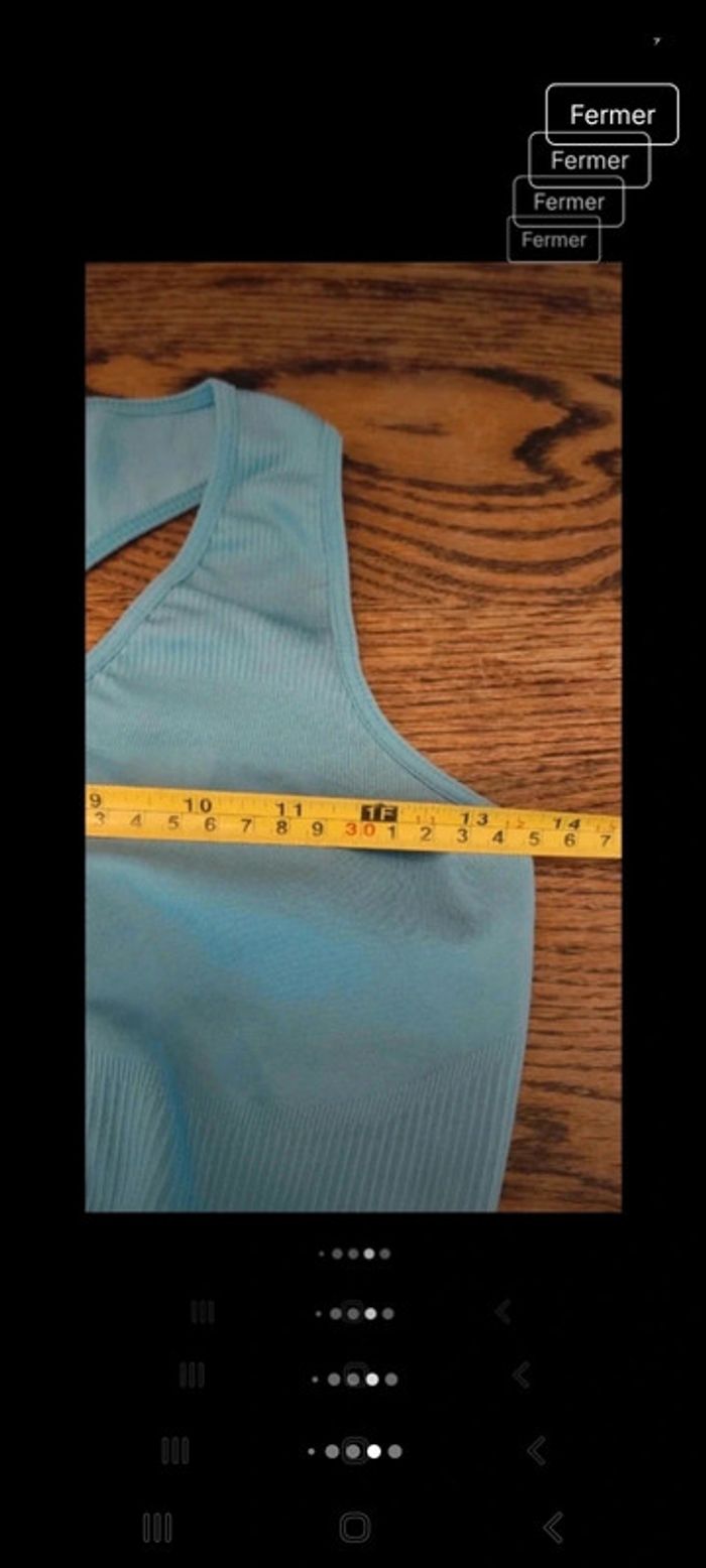 Brassière de sport Nike sans couture fr 40/42 - photo numéro 10