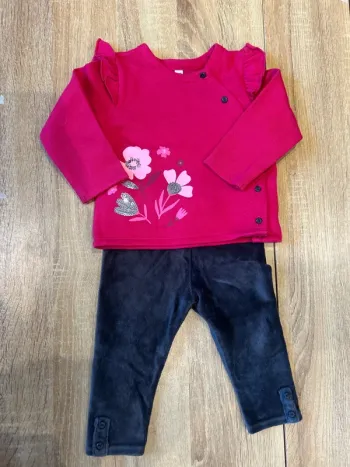Ensemble bébé fille 12 mois