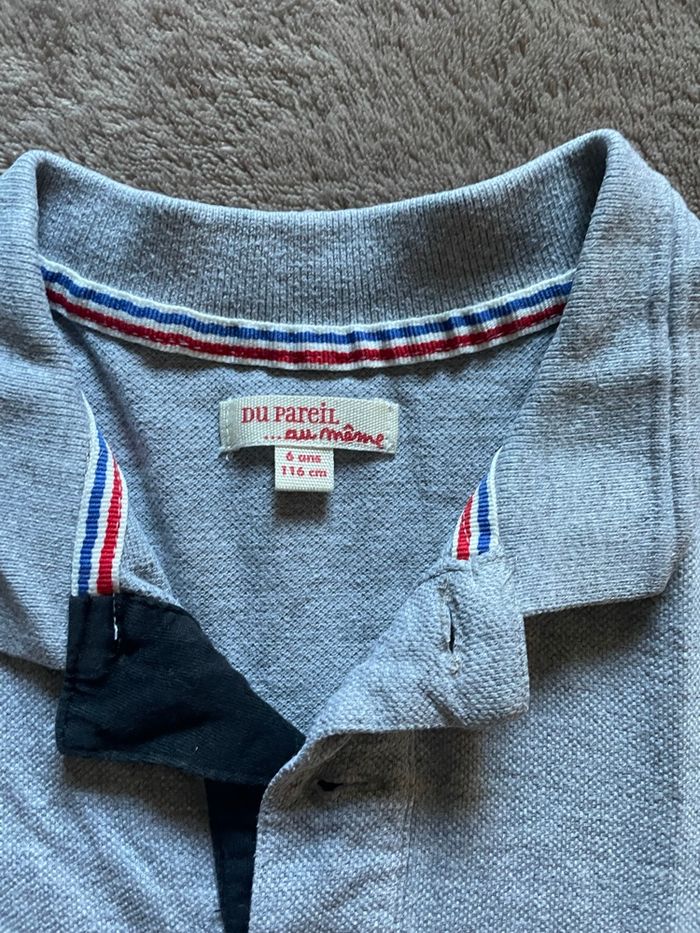 Polo manches longues garçon