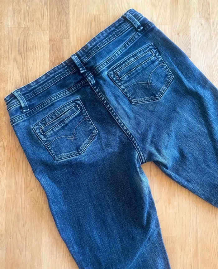 Élégant jean 7/8 vintage coupe droite Burton - photo numéro 3