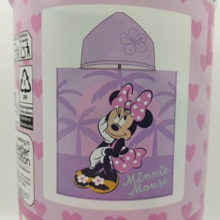 MINNIE MOUSE - Poncho Coton 60x60cm