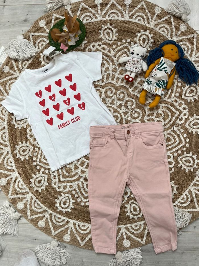 Ensemble Zara et Kiabi