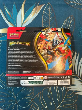 Tripack Pokémon ME01 – Méga Évolution scellé 